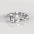 Anillo de Compromiso Belina - Oro Blanco 18K