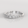 Anillo de Compromiso Caitlyn - Plata