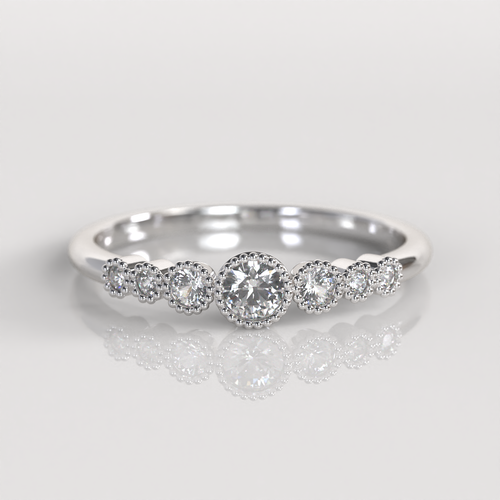 Anillo de Compromiso Caitlyn - Plata
