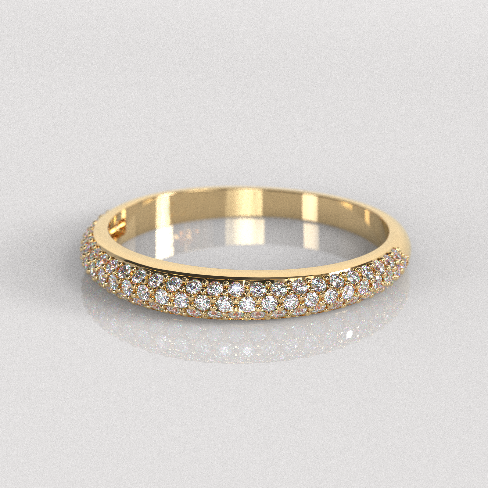 Anillo de Compromiso Margot - Oro Amarillo 18K