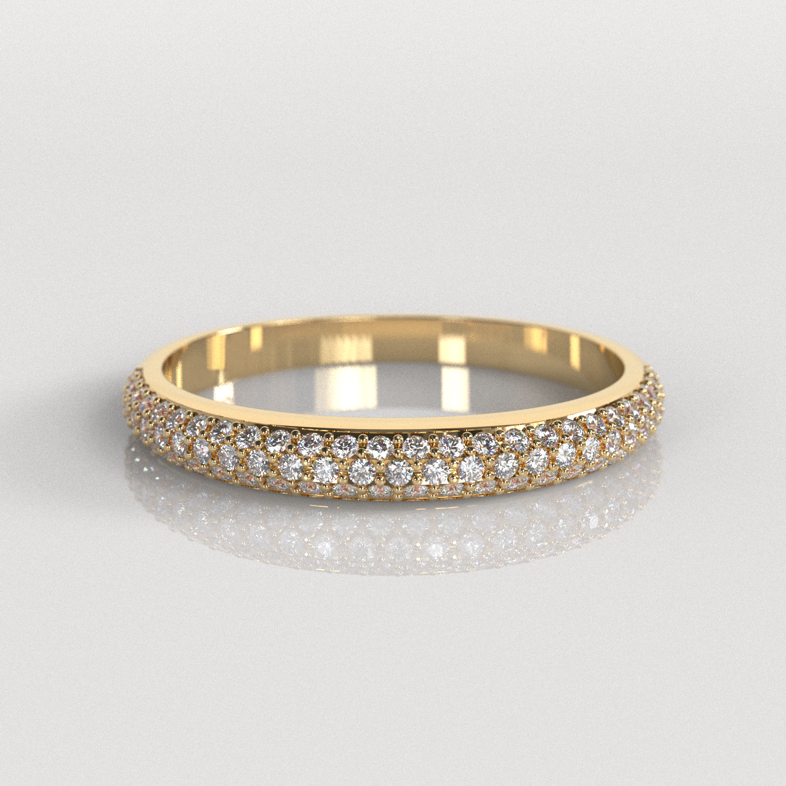 Anillo de Compromiso Margot - Oro Amarillo 18K