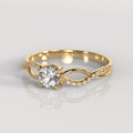 Anillo de Compromiso Grace - Oro Amarillo 18K