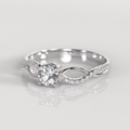 Anillo de Compromiso Grace - Plata