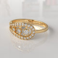 Anillo con Diamantes Hunter - Oro Amarillo 18K