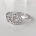 Anillo con Diamantes Hunter - Oro Blanco 18K