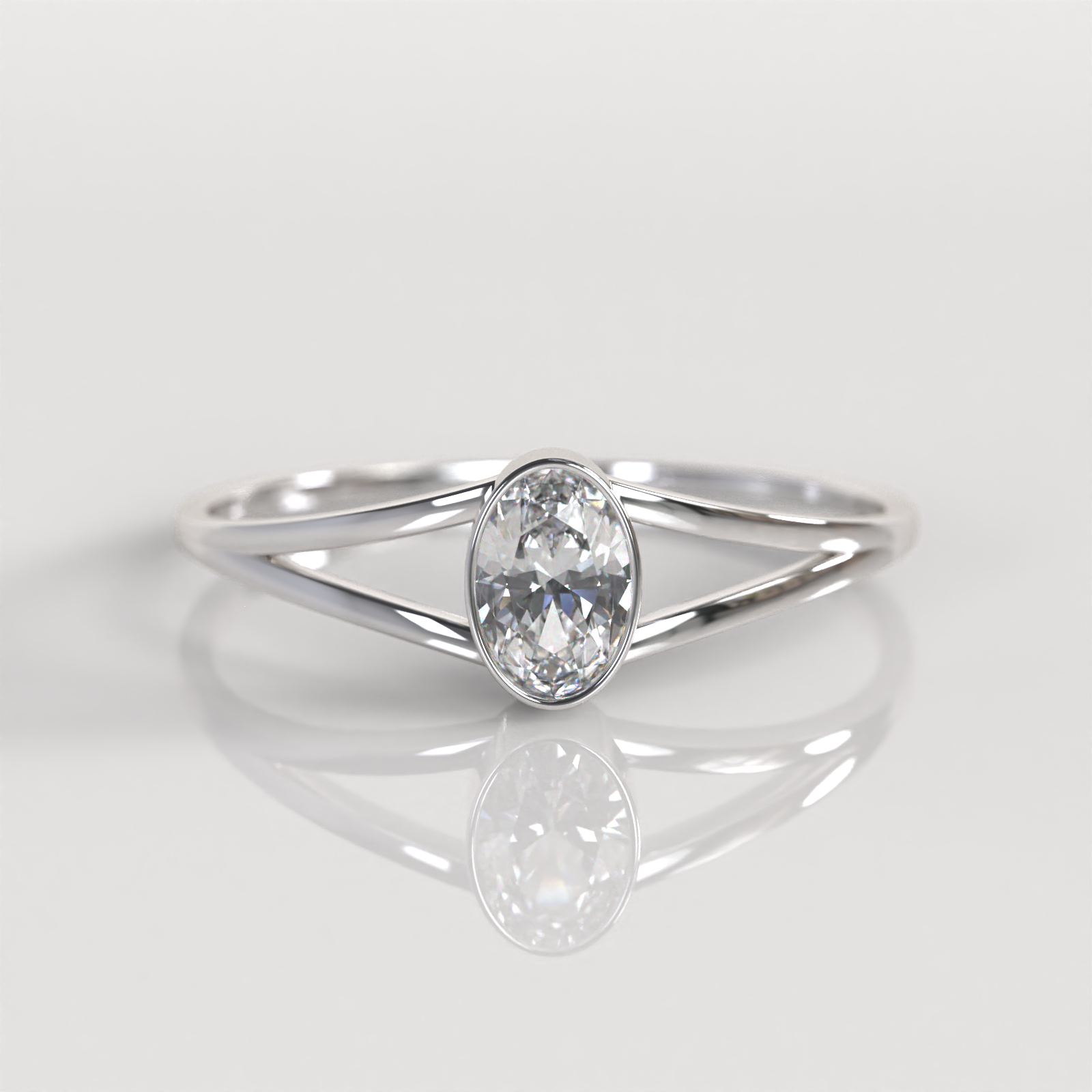 Anillo de Compromiso Eva - Plata