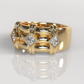 Anillo Rey - Oro Amarillo 18K