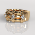 Anillo Rey - Oro Rosado 18K