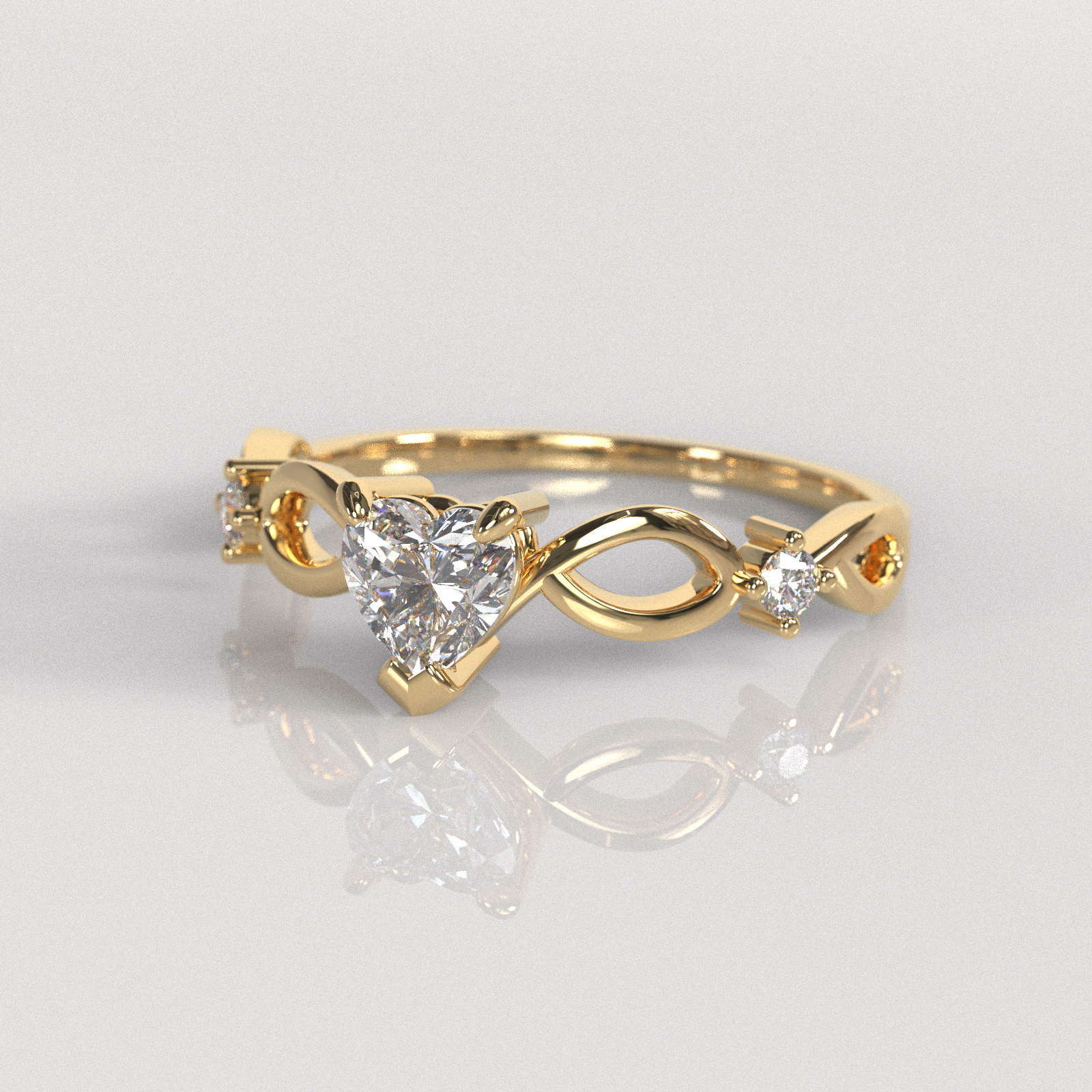 Anillo Natallie - Oro Amarillo 18K
