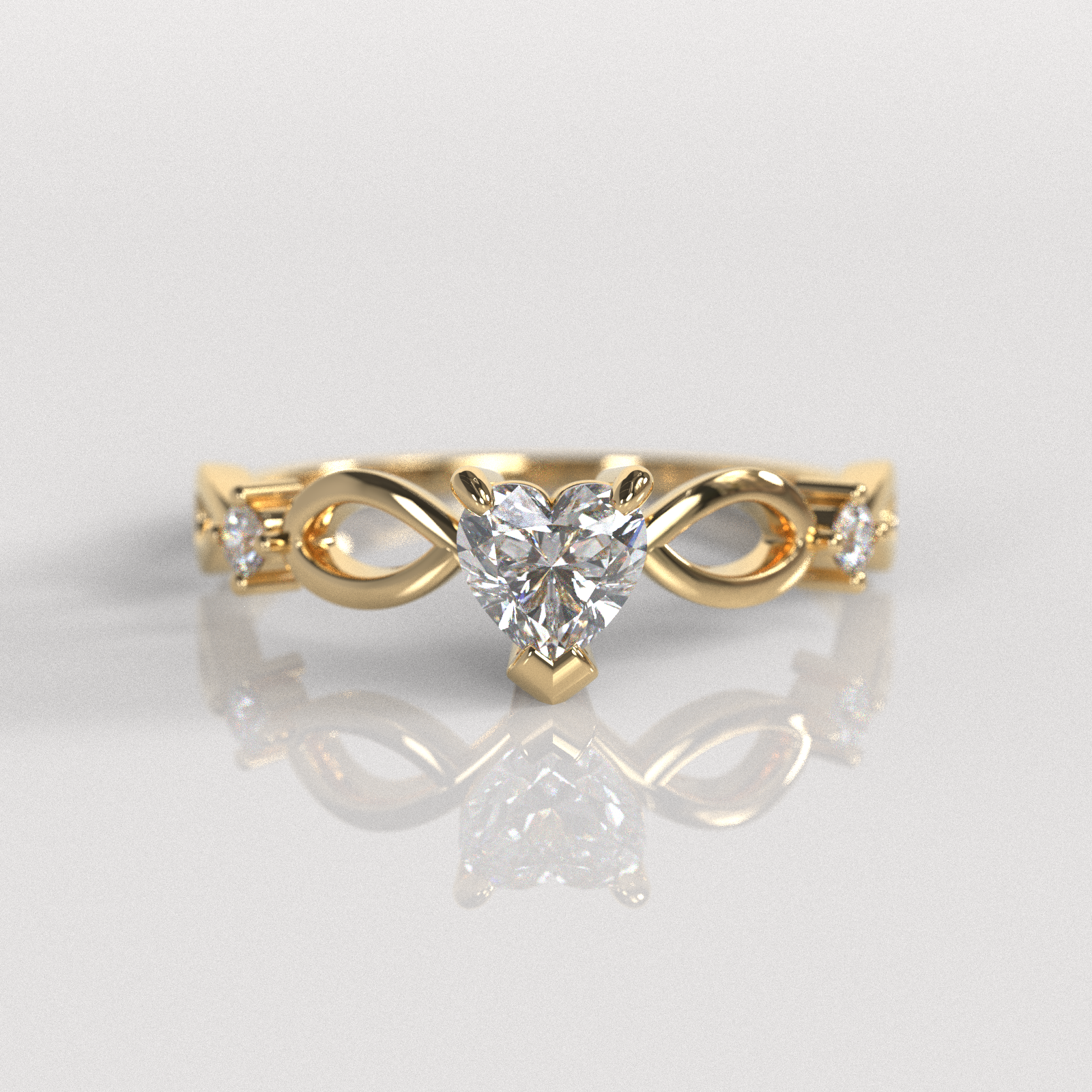 Anillo Natallie - Oro Amarillo 18K