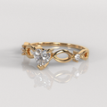 Anillo Natallie - Oro Rosado 18K
