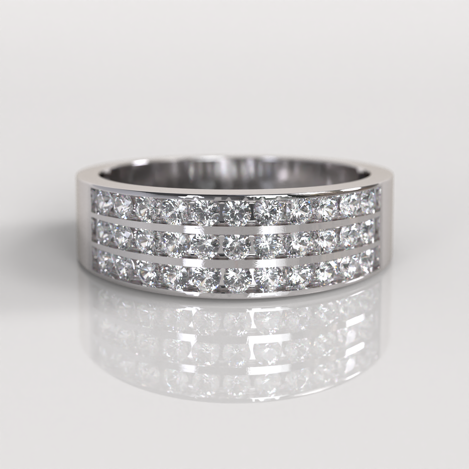 Anillo Gael - Oro Blanco 18K