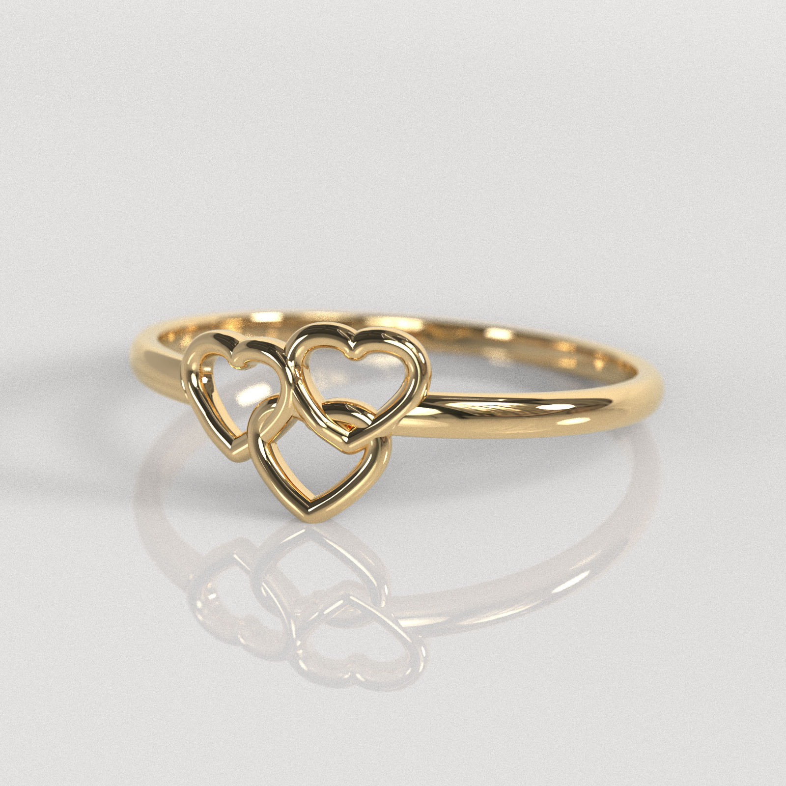 Anillo Lazos - Oro Amarillo 18K
