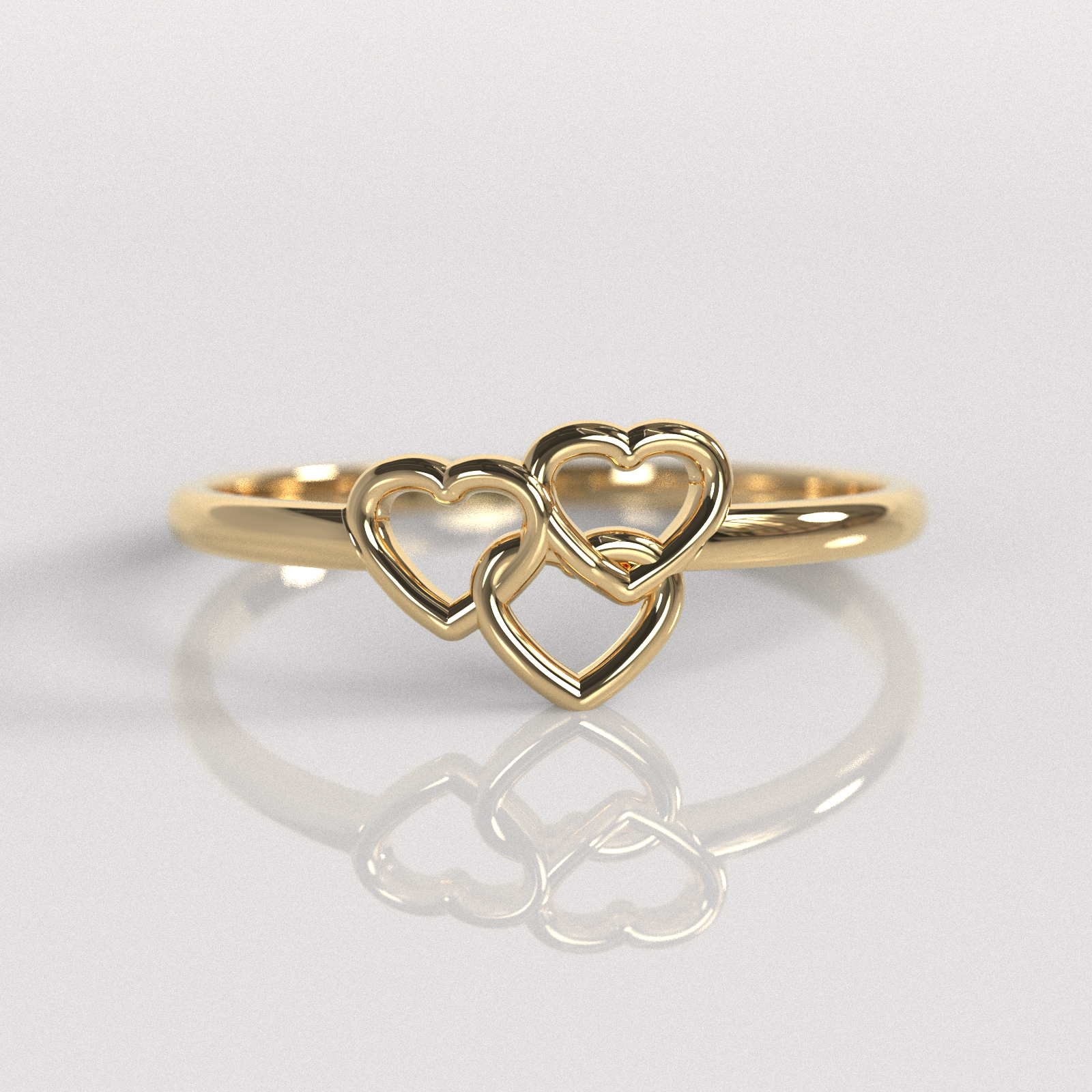 Anillo Lazos - Oro Amarillo 18K