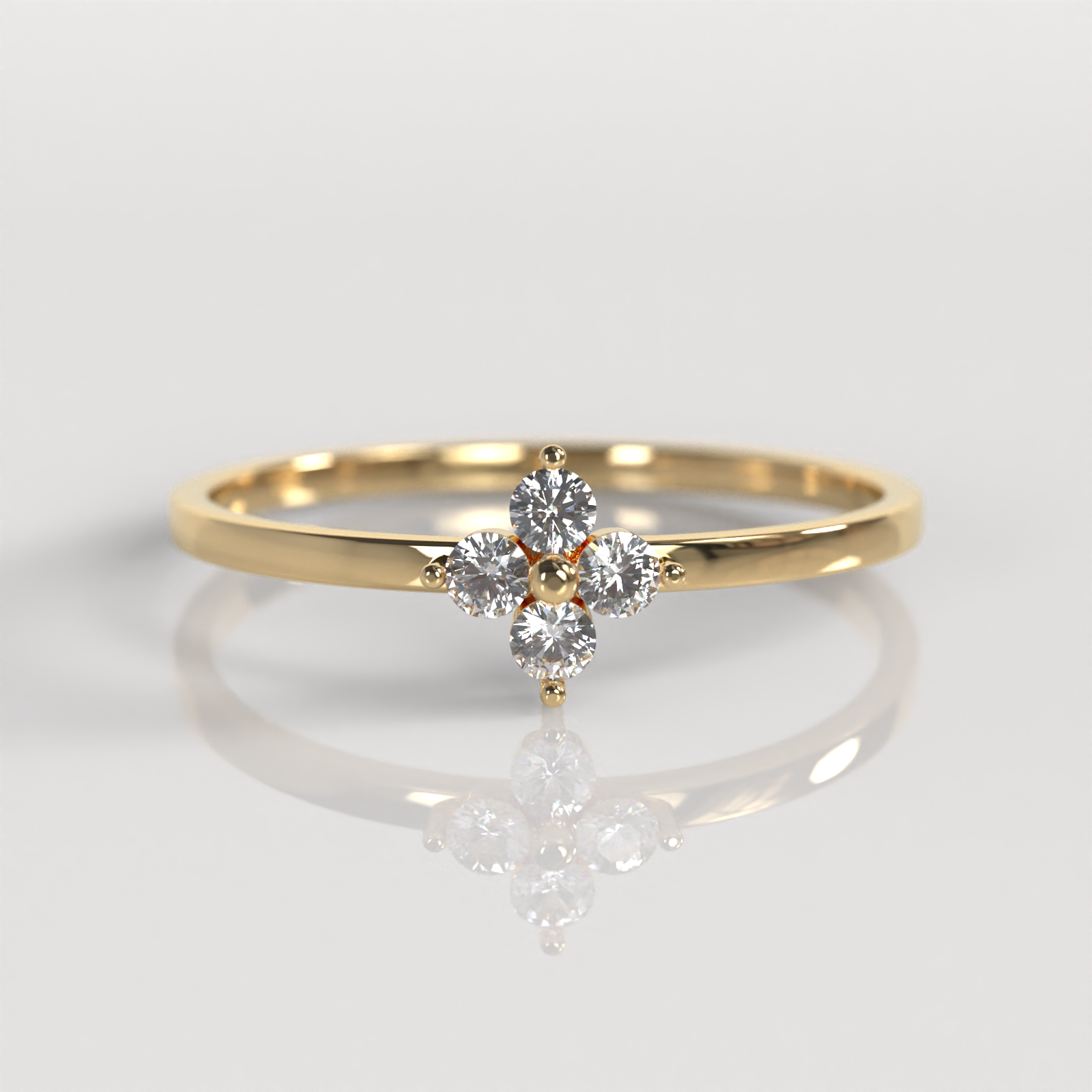 Anillo Laurie - Oro Amarillo 18K