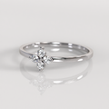Anillo Laurie - Oro Blanco 18K