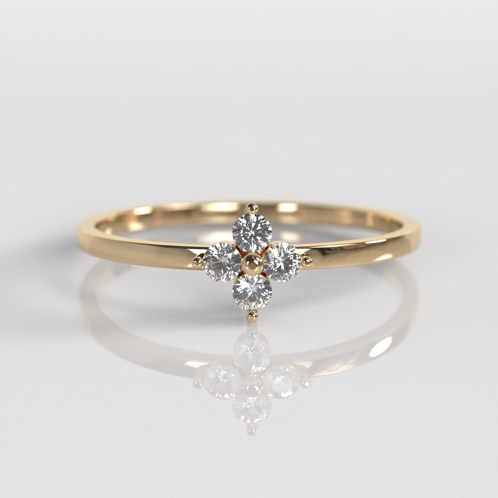 Anillo Laurie - Oro Rosado 18K