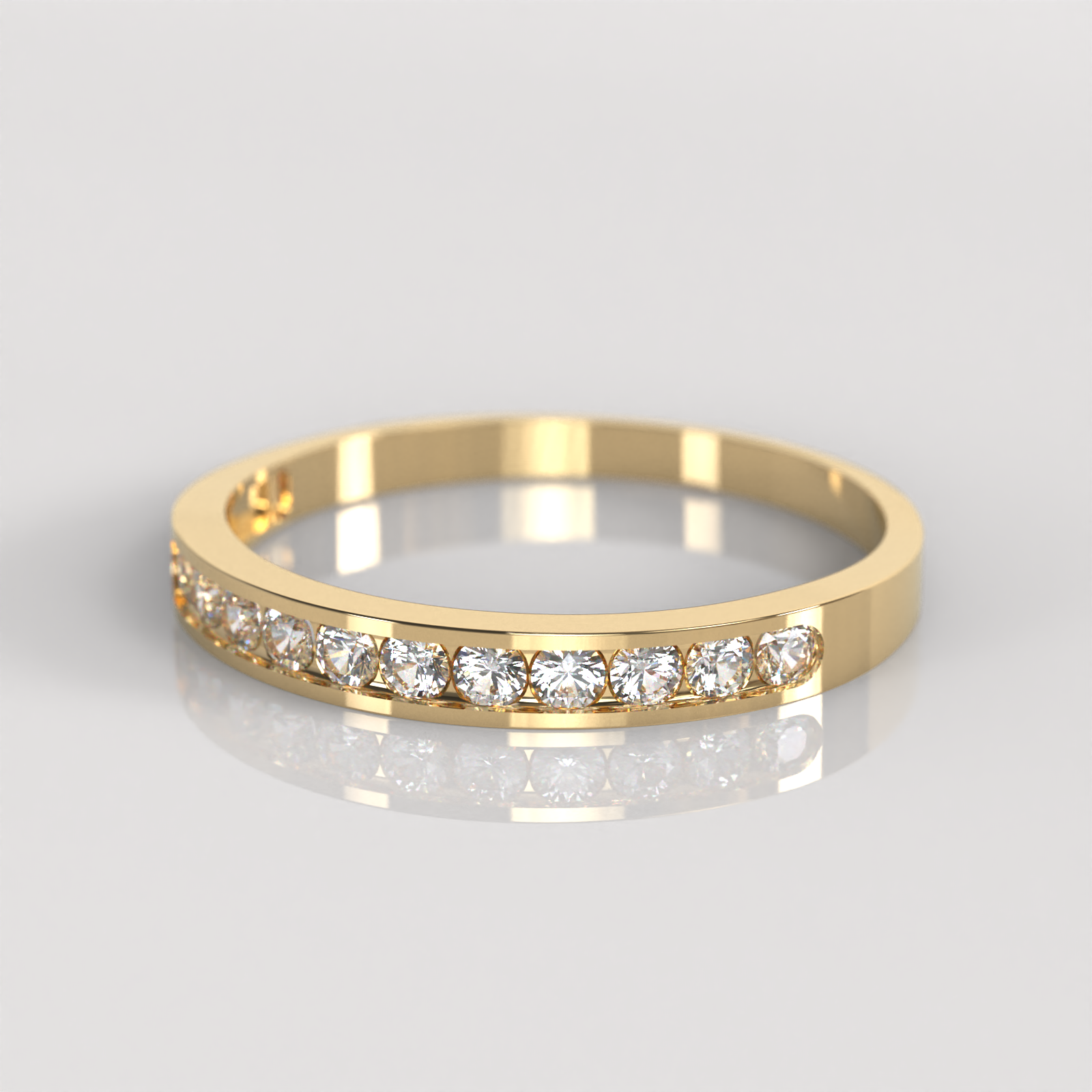 Anillo de Compromiso Evelynn - Oro Amarillo 18K