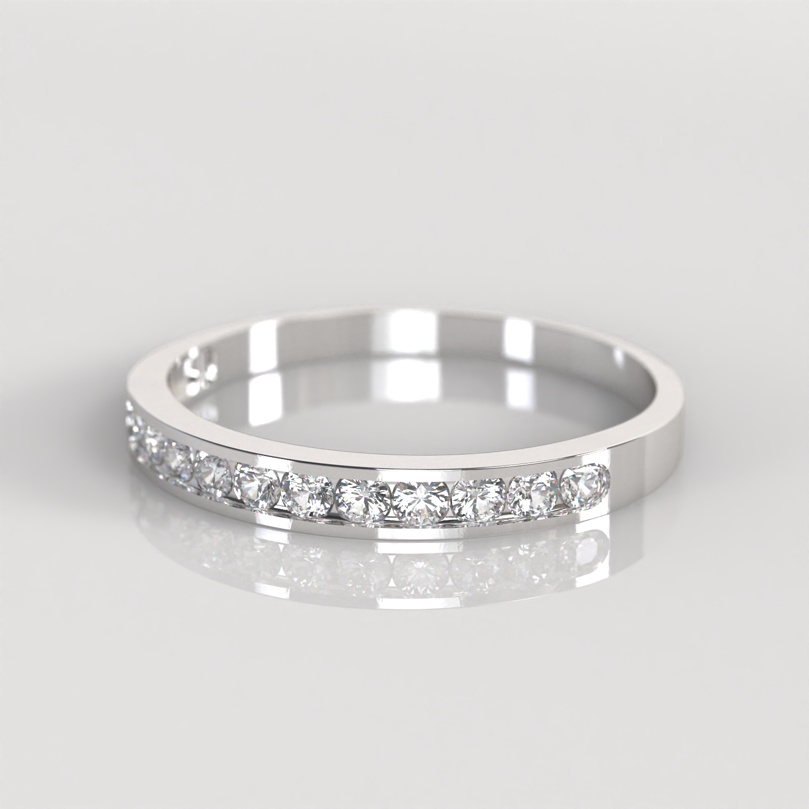 Anillo de Compromiso Evelynn - Plata