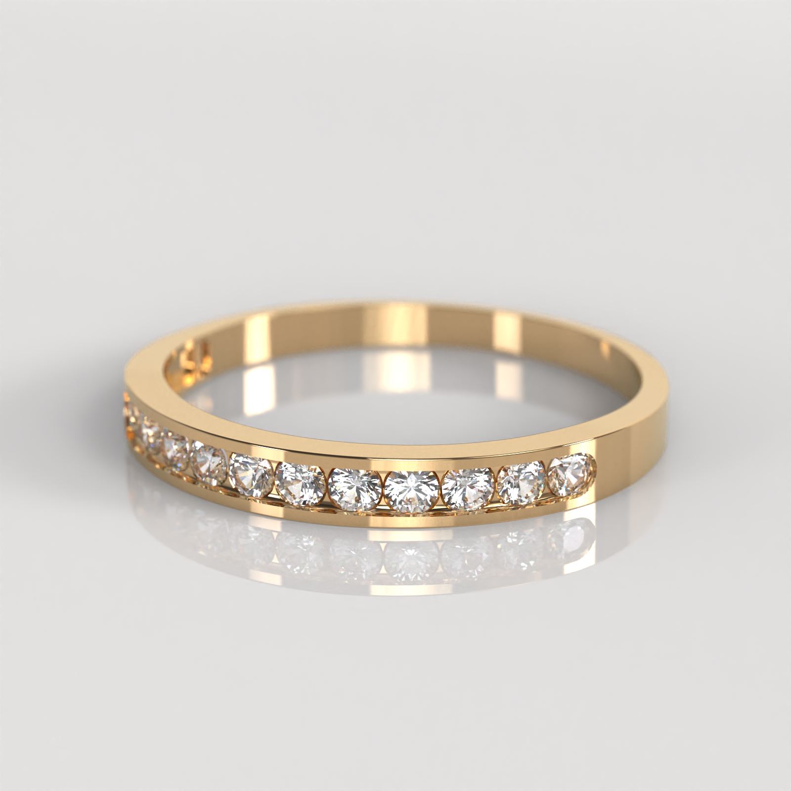 Anillo de Compromiso Evelynn - Oro Rosado 18K