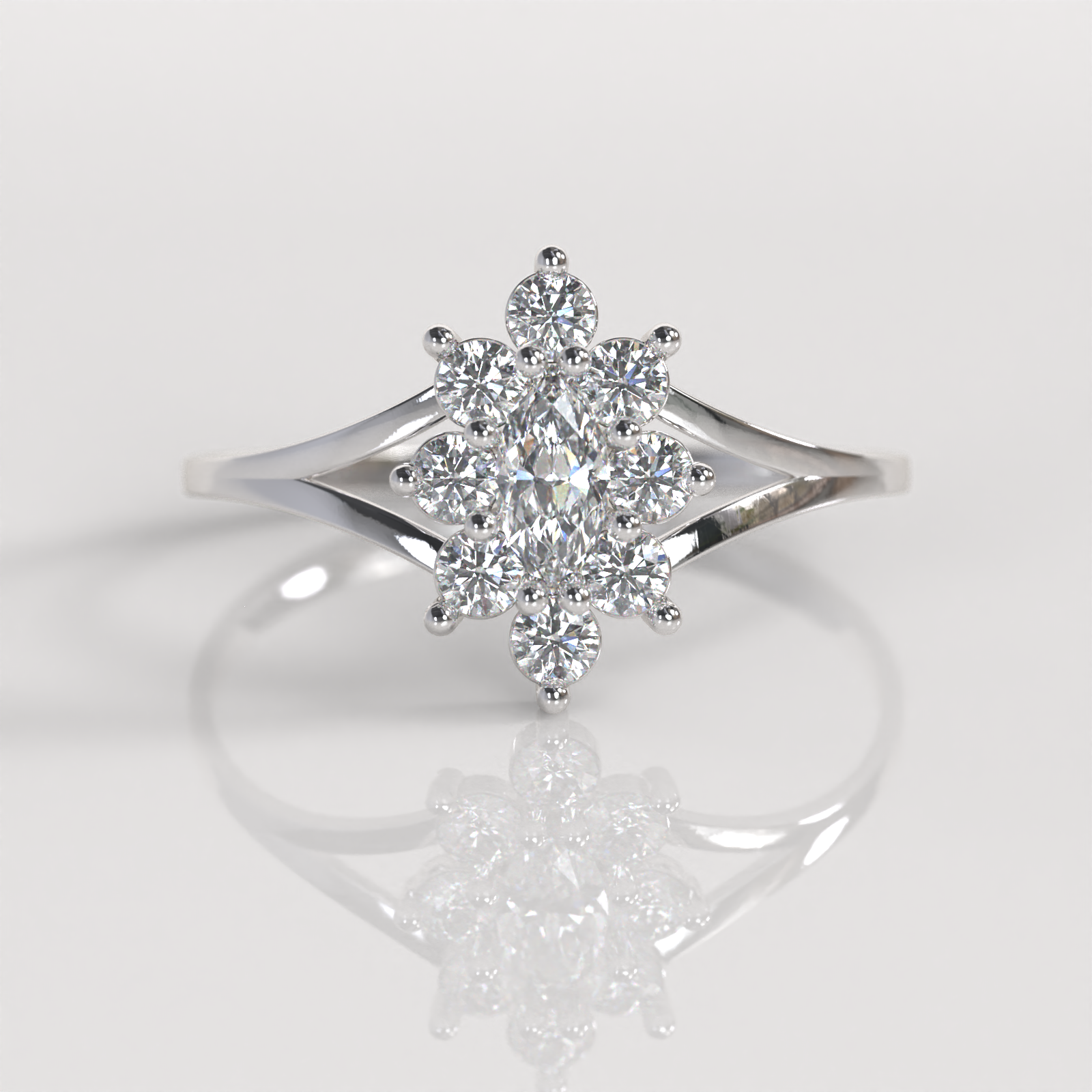 Anillo Lady Light - Plata