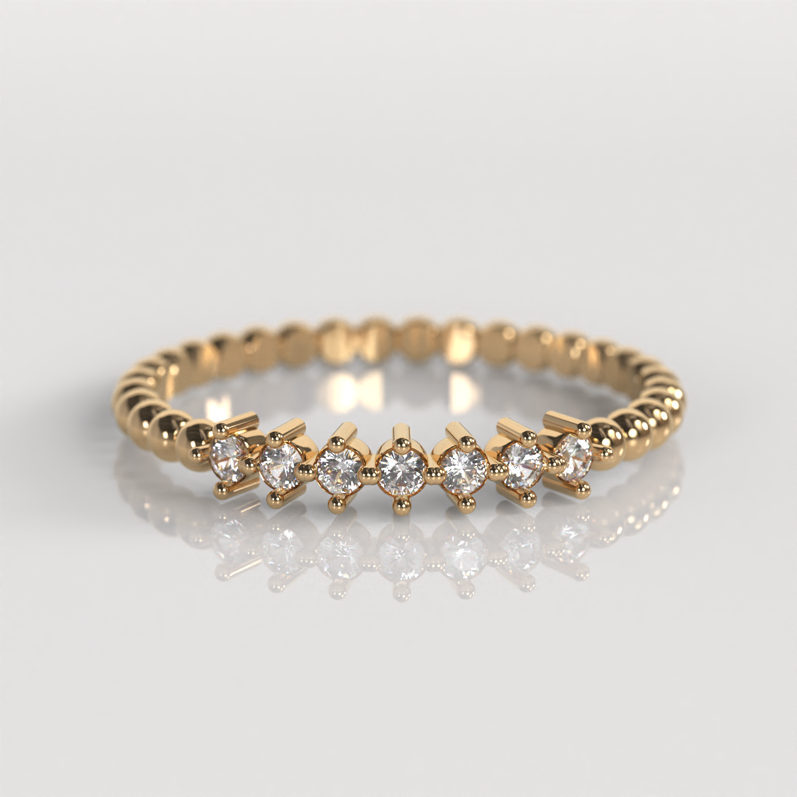 Anillo Vidia - Oro Rosado 18K