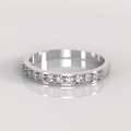 Anillo de Compromiso Juliett - Oro Blanco 18K
