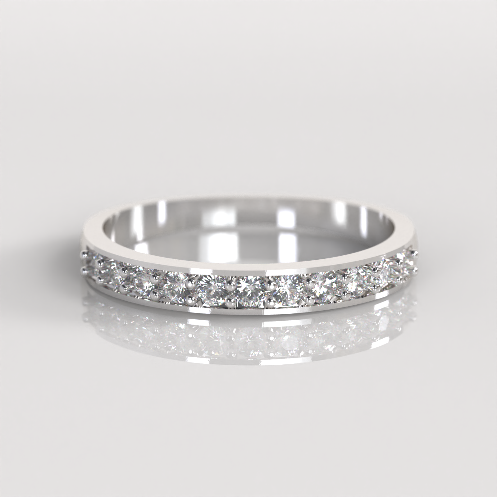 Anillo de Compromiso Juliett - Plata