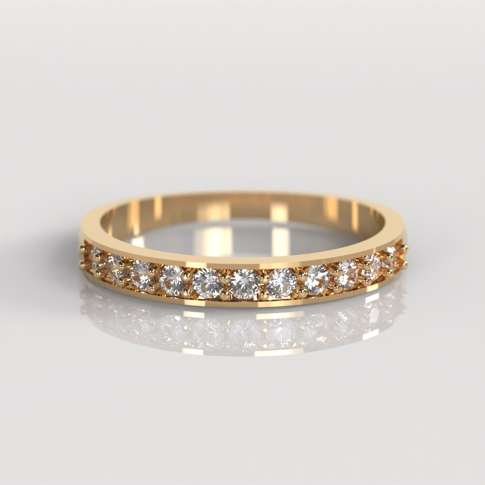 Anillo de Compromiso Juliett - Oro Rosado 18K