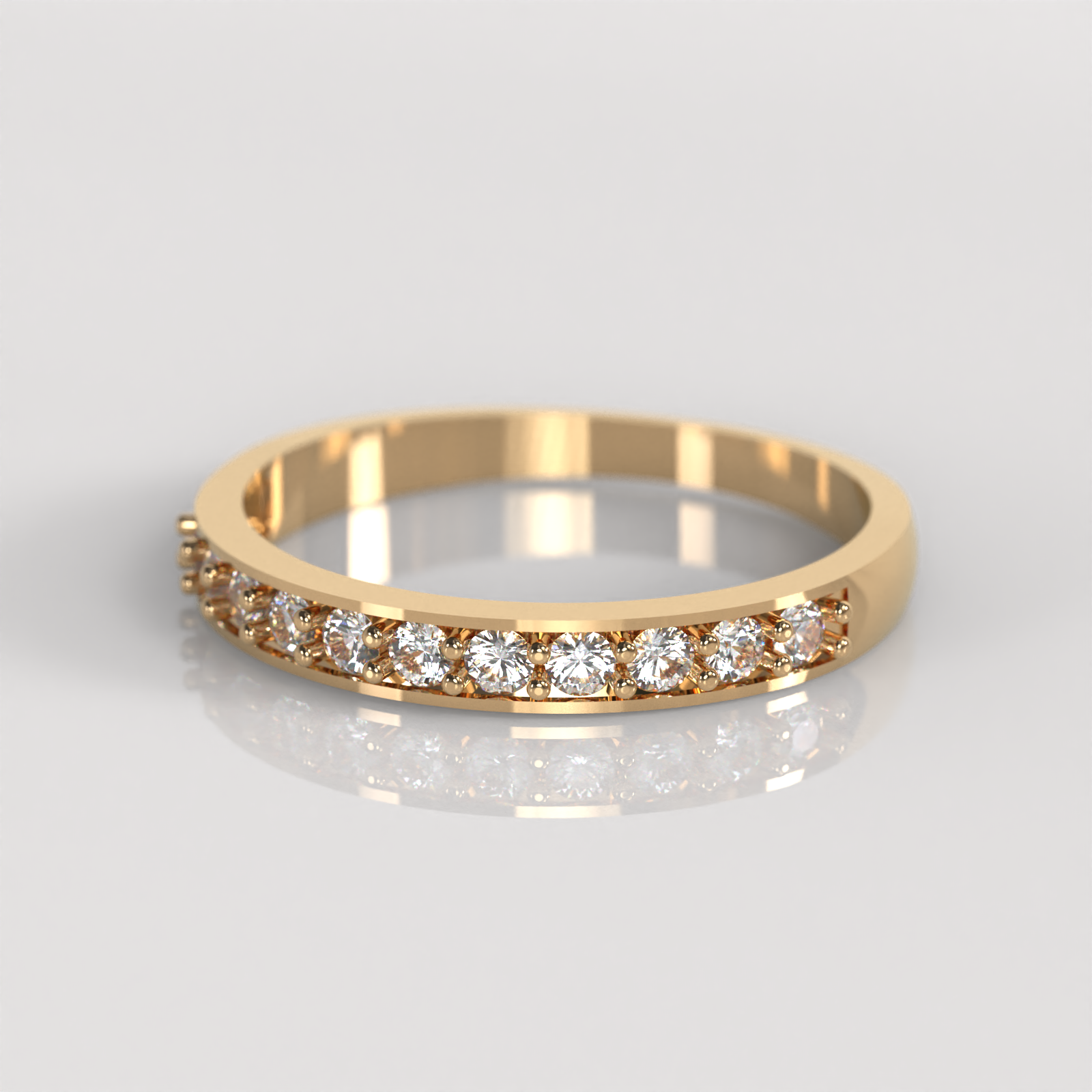 Anillo de Compromiso Juliett - Oro Rosado 18K
