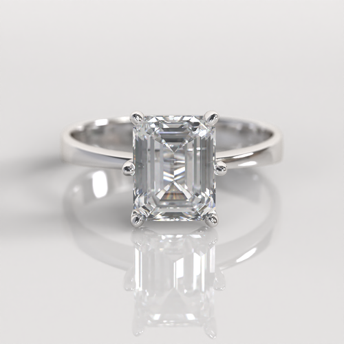Anillo de Compromiso Brietta - Plata