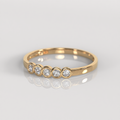 Anillo Brianna - Oro Rosado 18K