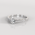 Anillo de Compromiso Briggit - Plata