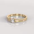 Anillo de Compromiso Maily - Oro Amarillo 18K