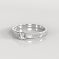 Anillo de Compromiso Maily - Plata