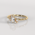 Anillo de Compromiso Diorell - Oro Amarillo 18K