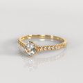 Anillo de Compromiso Dakota - Oro Amarillo 18K