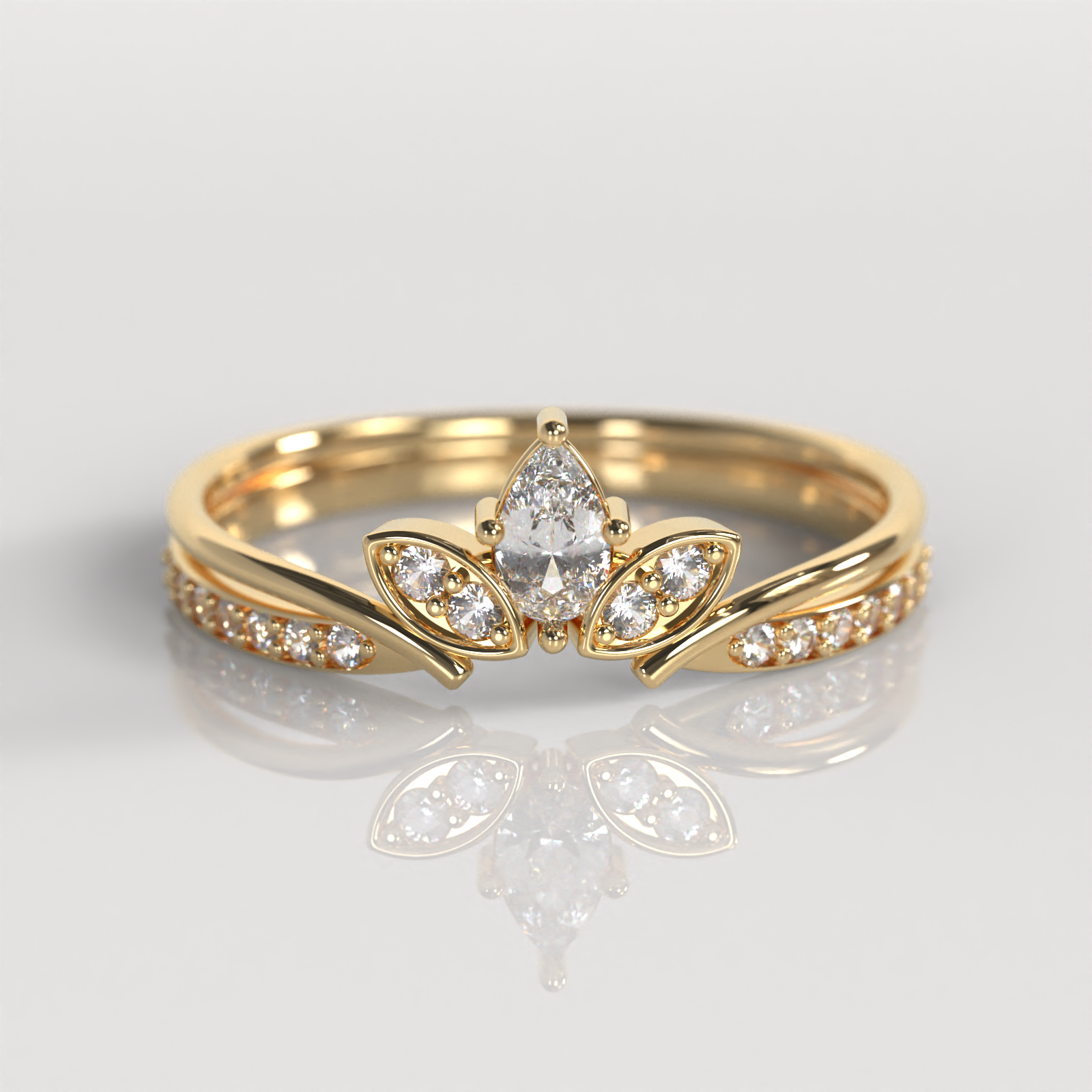 Anillo Lotto - Oro Amarillo 18K