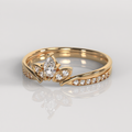Anillo Lotto - Oro Rosado 18K
