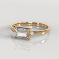 Anillo de Compromiso Lucy - Oro Rosado 18K