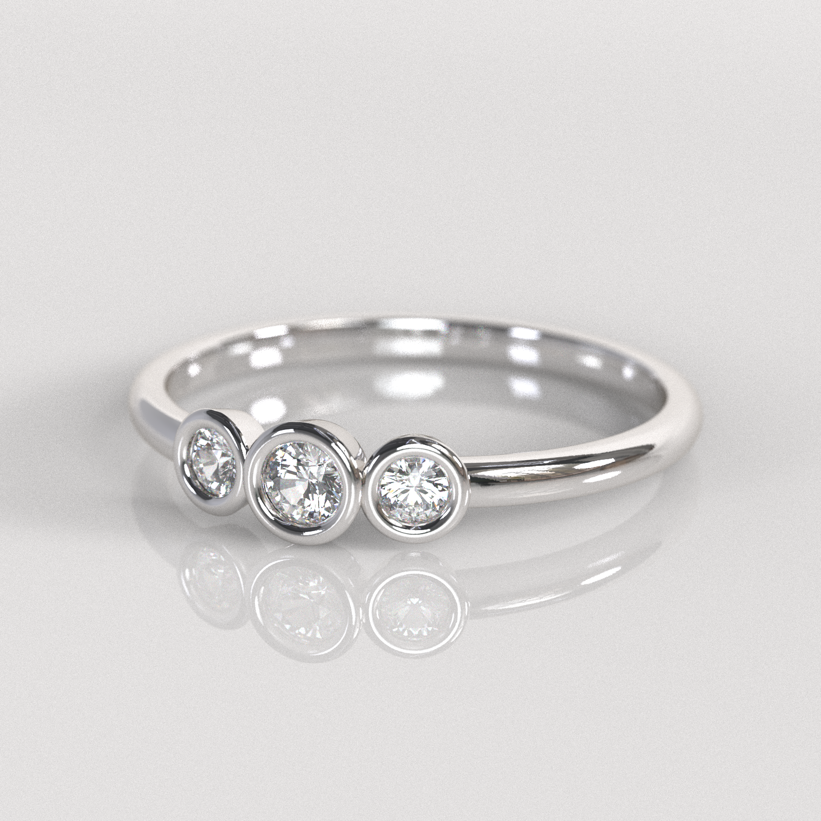 Anillo de Compromiso Verona - Plata