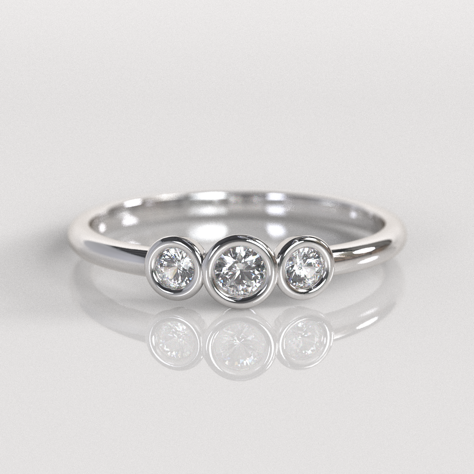 Anillo de Compromiso Verona - Plata