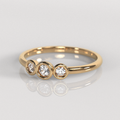 Anillo de Compromiso Verona - Oro Rosado 18K