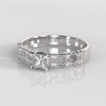 Anillo de Compromiso Amelia - Plata