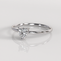 Anillo de Compromiso LoveU - Oro Blanco 18K