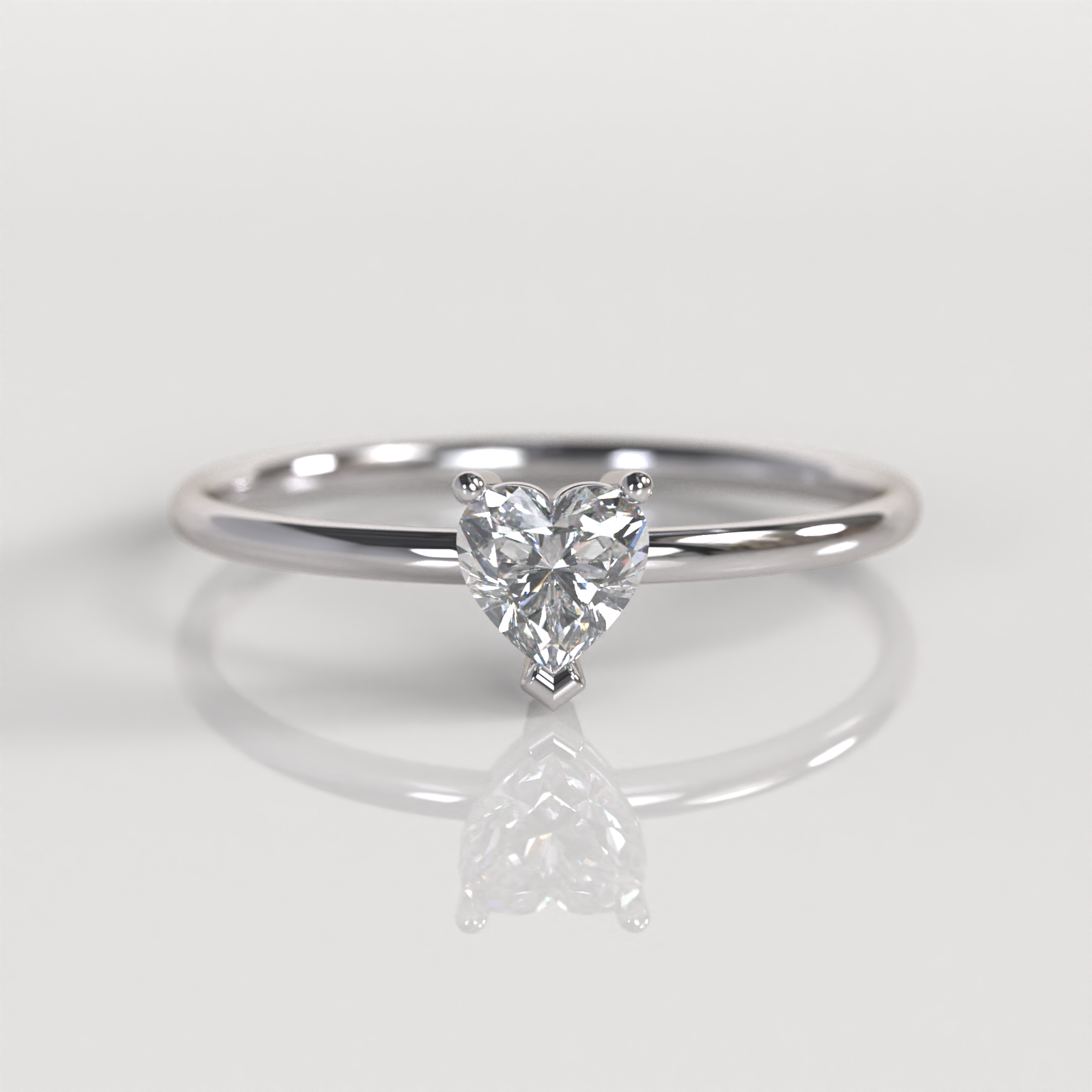 Anillo de Compromiso LoveU - Oro Blanco 18K