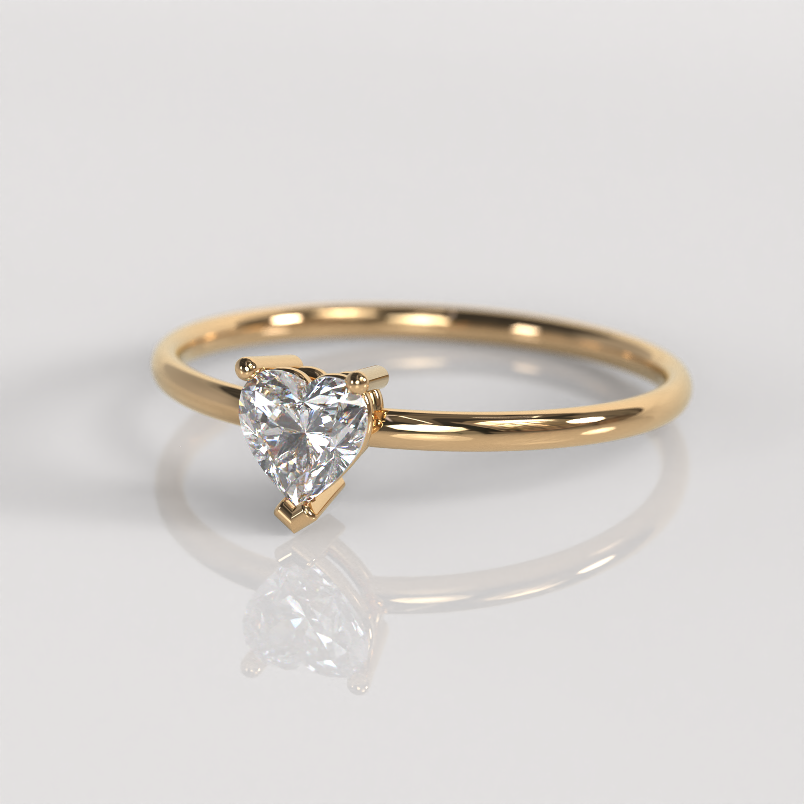 Anillo de Compromiso LoveU - Oro Rosado 18K