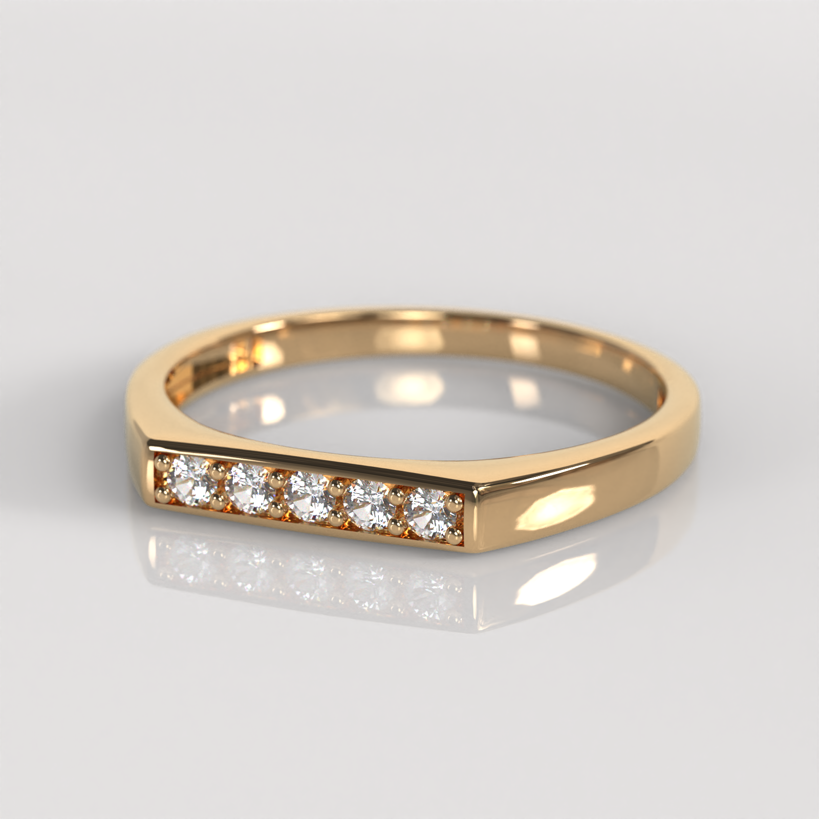 Anillo Muriell - Oro Rosado 18K