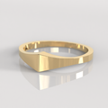 Anillo Sello Sertha - Oro Amarillo 18K