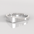 Anillo Sello Sertha - Plata